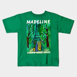 Madeline Vintage Children's Book Cover Kids T-Shirt